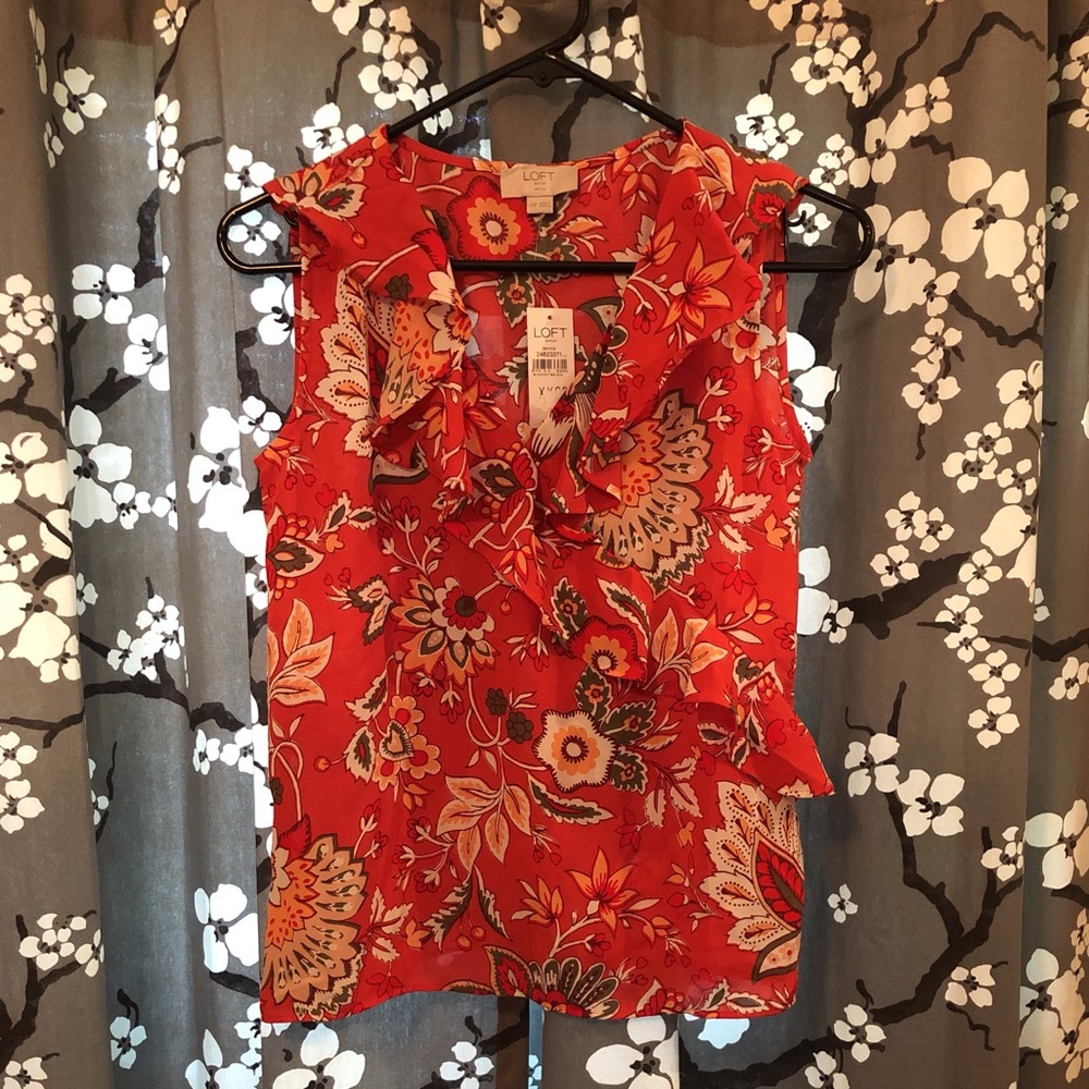 Loft Sleeveless Blouse